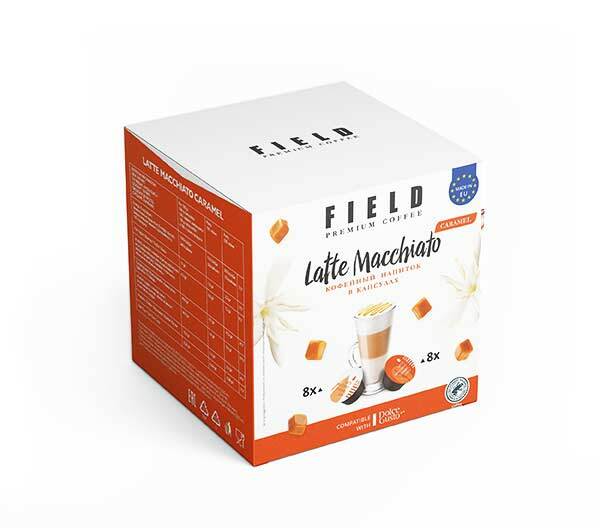 Кофе в капсулах «Latte Macchiato» карамель